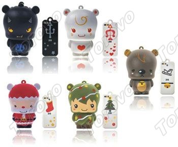 超Q辦公用品艾貝熊U盤