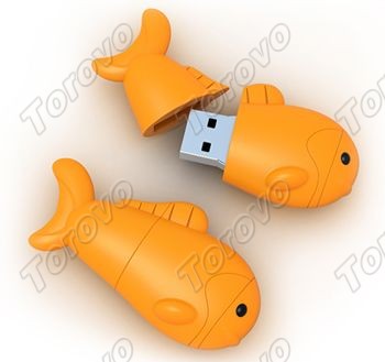圓頭魚形U盤