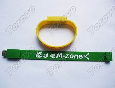 動(dòng)感地帶手腕U盤訂單