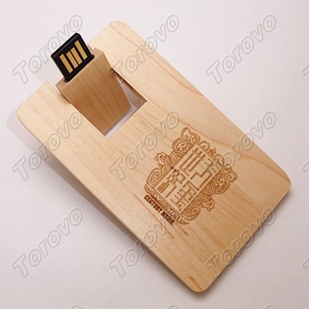 北京天璽世紀(jì)公司木頭卡片U盤定制