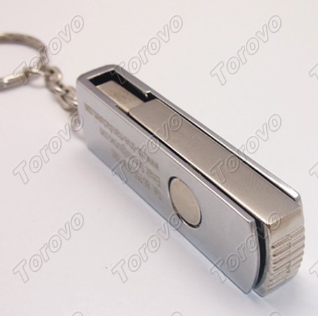 360度旋轉(zhuǎn)防摔抗震金屬不銹鋼U盤(pán)