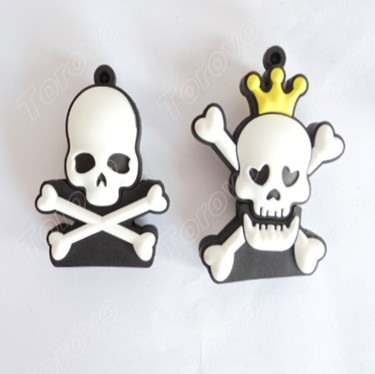 新奇時尚的骷髏頭U盤頗受眾人喜愛