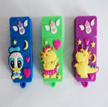 卡通恐龍奶瓶U盤廠家提供定制服務(wù)