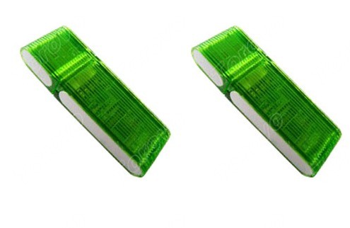 圓角條紋透明U盤新款U盤商務定制